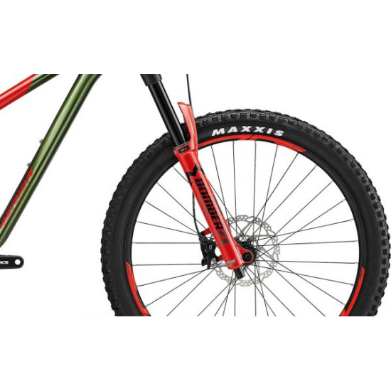 Велосипед MERIDA 2021 ONE-FORTY 700 M(17) GREEN/RED