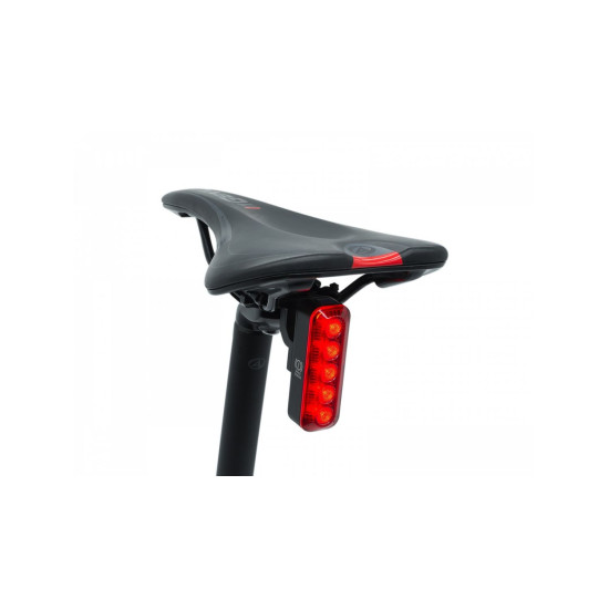 Ліхтар безпековий задній Author XYRIUS Brake USB 400 lm, з червоним рефлектором 12039995