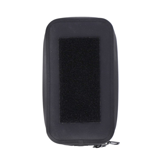 Сумка водонепроникна на кермо під телефон XLC, 18x9x4см, чорна Сумка водонепроникна на кермо під телефон XLC, 18x9x4см, чорна