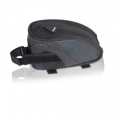 Сумка на раму XLC BA-S61, чорно-сіра, 16х6х09