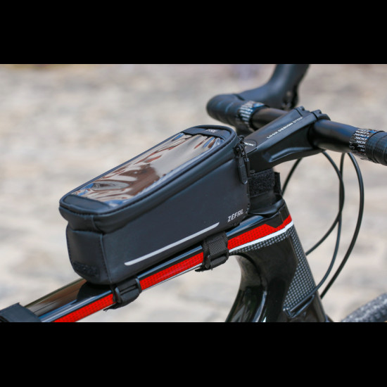 Сумка на раму Zefal Console Pack T1 з відділенням для телефону 0,8л Сумка на раму Zefal Console Pack T1 з відділенням для телефону 0,8л