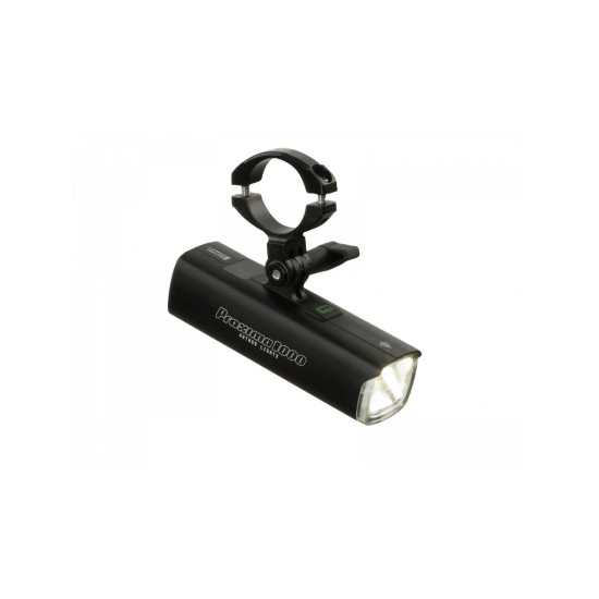 Ліхтар передній Author PROXIMA 1000 lm / GoPro clamp USB Alloy - black 12002370
