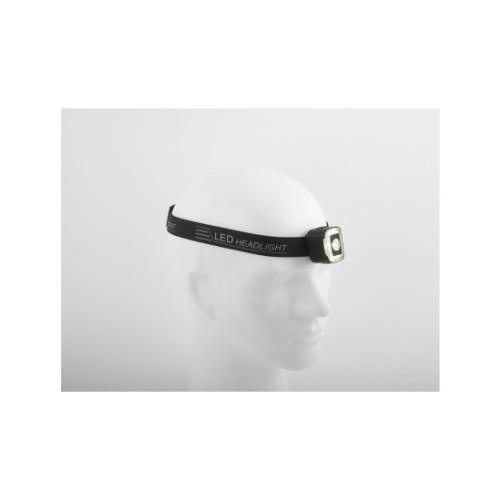 Ліхтар передній Author CUBUS 250 lm White USB, алюміній - чорний/прозора лінза 12002390