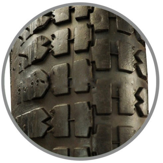 Шина з камерою на садову тачку 4.00-6