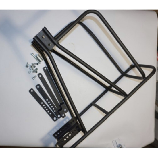 Багажник задній під дискові гальма, розмір 26"-28", маталевий, чорний