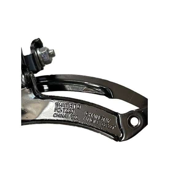 Перемикач Shimano передній FD-TZ20, в. тяга 31,8мм, 42T, non-index 02139