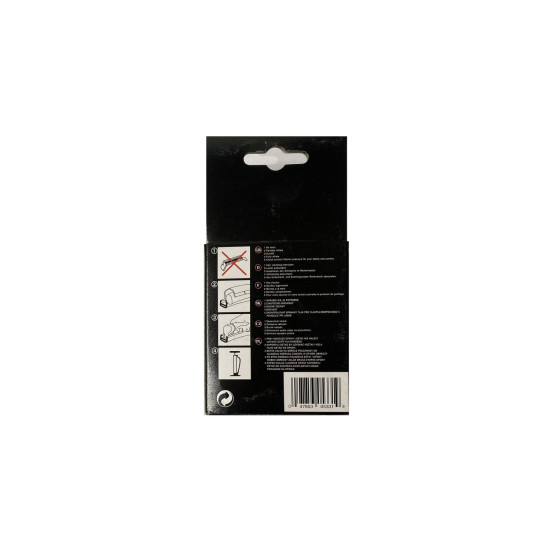 Велокамера универсальная KENDA 16" 16x1.75-2.125/47/57- 305, вентиль D/V не формованная 511503