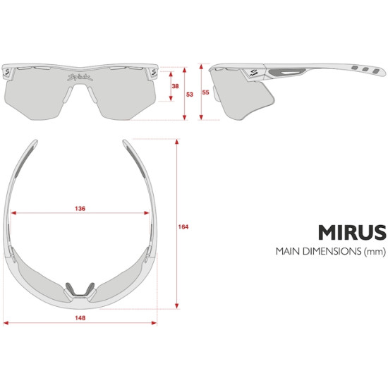 Окуляри Spiuk Mirus фотохромні чорні