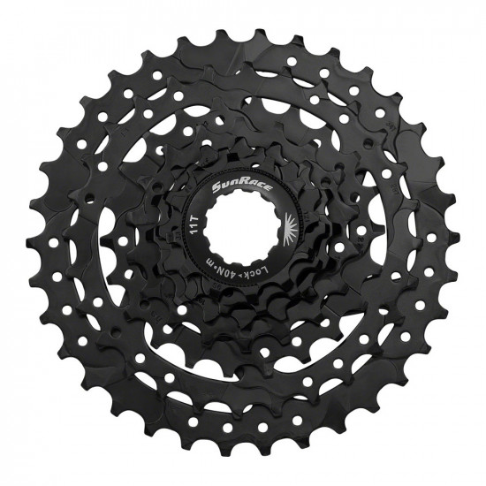 Касета 7-k 11-34T SUN RACE M40 MTB, Black