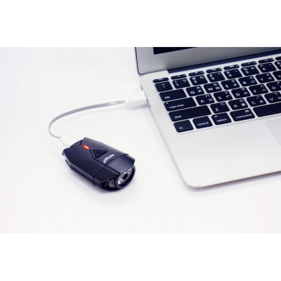 Світло переднє INFINI SUPER LAVA 4 ф-ції, 2LED чорний/титан USB + кріплення на шолом Світло переднє INFINI SUPER LAVA 4 ф-ції, 2LED чорний/титан USB + кріплення на шолом