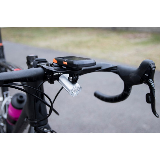 Світло переднє INFINI TRON 300 6 ф-цій, ALU чорний USB