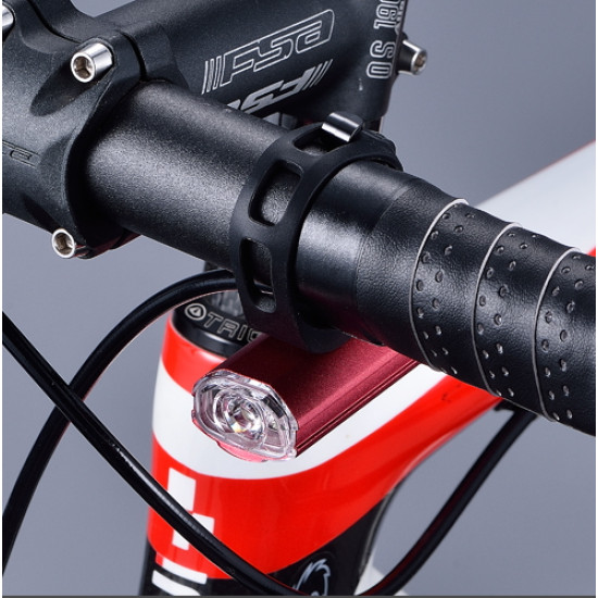 Переднее свет INFINI TRON 100 4 функции, ALU черный USB