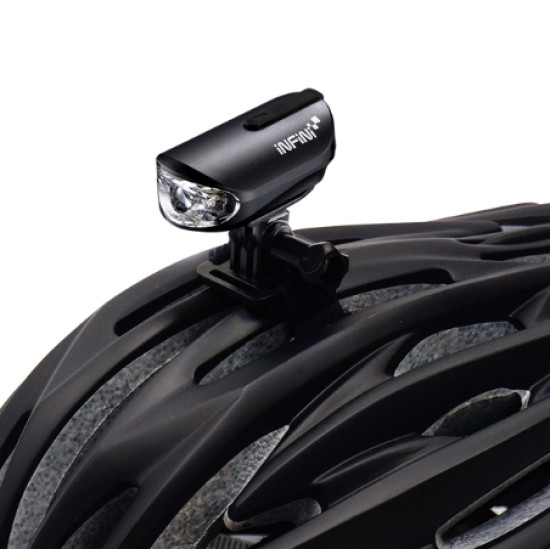 Світло переднє INFINI OLLEY 4 ф-ції чорний USB