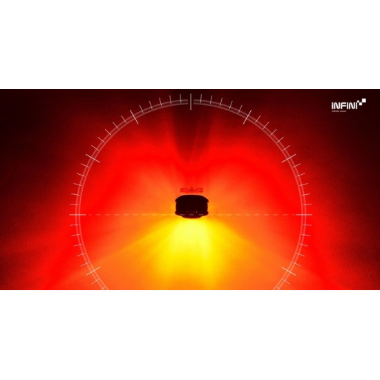 Заднее светло INFINI TRON 7 функций черный USB