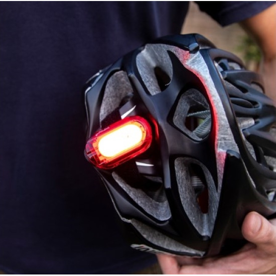 Світло заднє INFINI OLLEY 7 ф-ції чорний USB