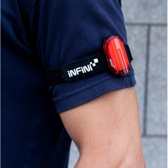 Світло заднє INFINI OLLEY 7 ф-ції чорний USB
