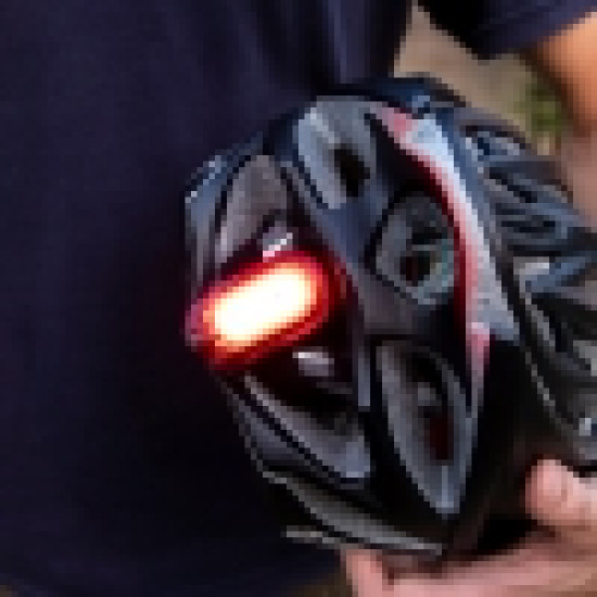 КОМПЛЕКТ: Переднее+заднее освещение INFINI OLLEY 4 функции черный USB