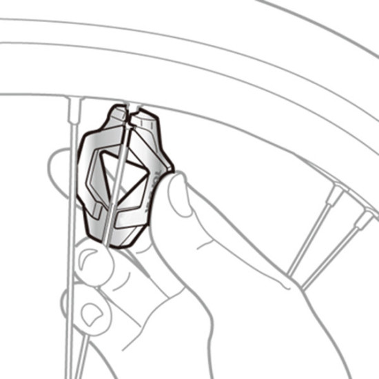 Ключ для спиц Topeak DUOSPOKE 13G 4.3 мм