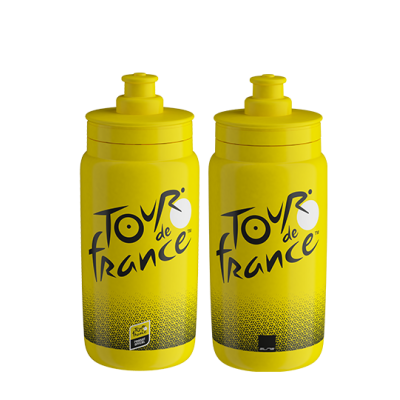 Фляга ELITE FLY Tour de France 2024 жовта 550 мл
