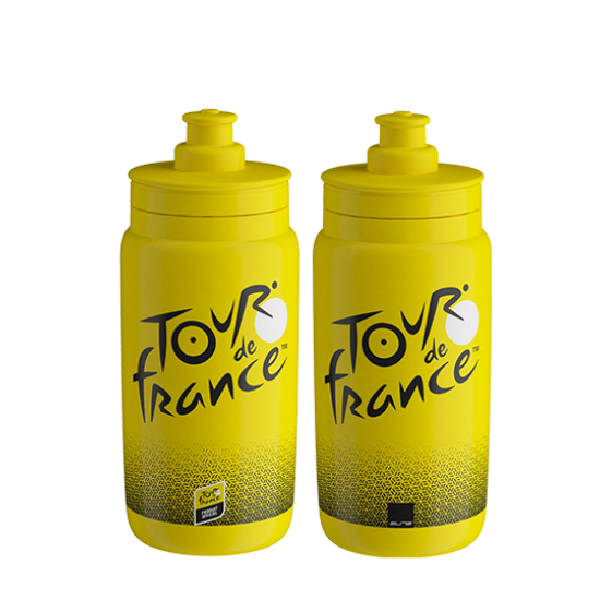 Фляга ELITE FLY Tour de France 2024 жовта 550 мл