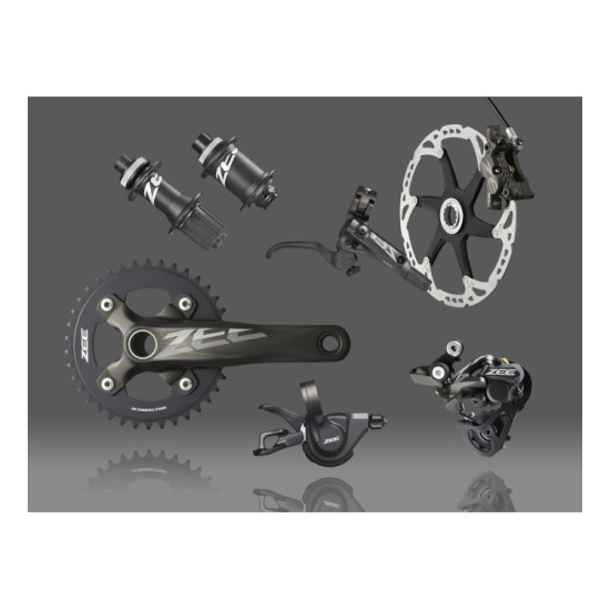 Перемикач задній RD-M640-SSC ZEE, SHADOW+, 10-швидк. (DH 11-28T), короткий важіль