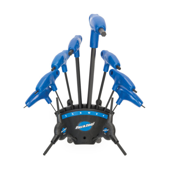 Набір шестигран. Park Tool PH-1.2 з Р-руків`ям, 8шт (2,2.5,3,4,5,6,8,10 mm) Набір шестигран. Park Tool PH-1.2 з Р-руків`ям, 8шт (2,2.5,3,4,5,6,8,10 mm)
