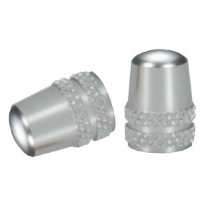 Ковпачок Alligator для ніпелів Schrader AV сріблястий, уп. 2 шт.