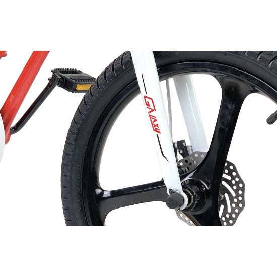 Велосипед RoyalBaby GALAXY FLEET PLUS MG 18", OFFICIAL UA, червоний Велосипед RoyalBaby GALAXY FLEET PLUS MG 18", OFFICIAL UA, червоний