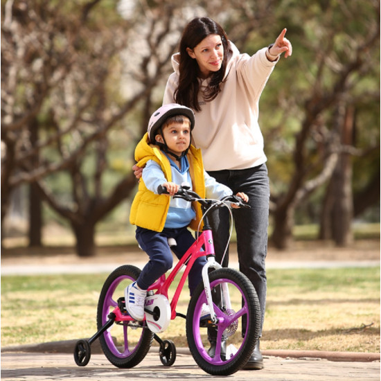 Велосипед RoyalBaby GALAXY FLEET PLUS MG 18", OFFICIAL UA, червоний Велосипед RoyalBaby GALAXY FLEET PLUS MG 18", OFFICIAL UA, червоний