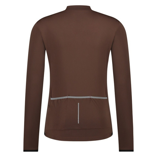 Велоджерсі Shimano Apice long sleeves утеплене, зелене, розм. L