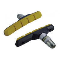 Гальмівні колодки Alligator VB-610 72 мм для V-Brake чорно-жовті