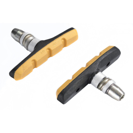 Гальмівні колодки  Alligator VB-620 70 мм для V-Brake чорно-жовтий