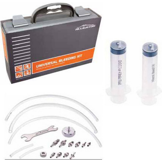 Набір для прокачки гідравлічних гальм Alligator Universal Bleeding Kit