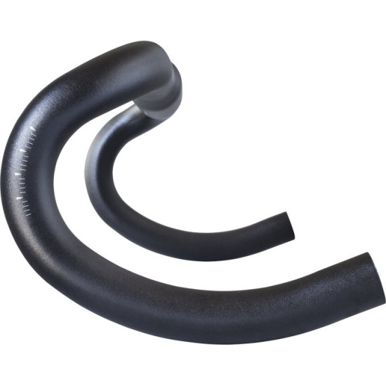 Кермо PRO шосейне компакт LT 44cm/31.8mm, чорнe