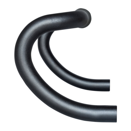 Кермо PRO шосейне компакт ерго PLT 42cm/31.8mm, чорне