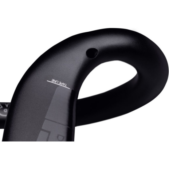 Кермо PRO Vibe Aero Di2, 6 град. розгортка, 42cm/31,8 mm, чорне