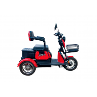 Триколісний електроскутер CROSSER TR-1, червоний TR1RED