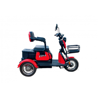 Трехколесный электроскутер CROSSER TR-1, красный TR1RED