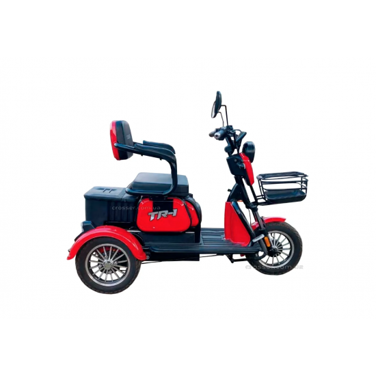 Трехколесный электроскутер CROSSER TR-1, красный TR1RED