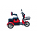 Трехколесный электроскутер CROSSER TR-1, красный TR1RED