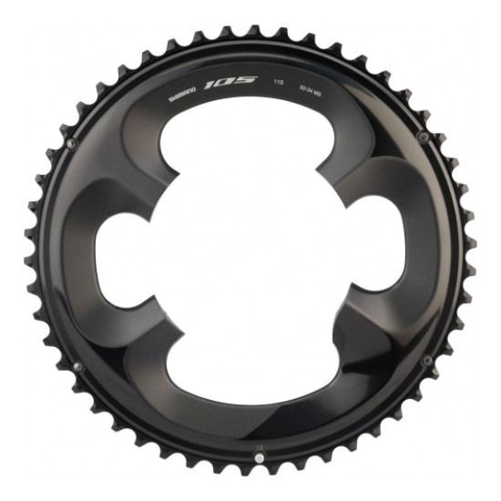 Зірка шатунів FC-R7000 105, 52зуб.-MT для 52-36T, чорн