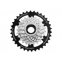 Трещётка инд. SUN RACE M4S 7S, 13-34T, Zinc+Black