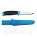 Нож Morakniv Companion Blue нержавеющая сталь цвет голубой Нож Morakniv Companion Blue нержавеющая сталь цвет голубой
