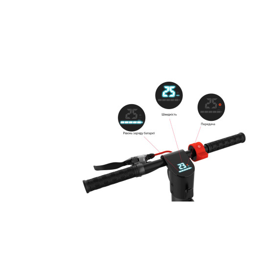 Електросамокат Mega Drive X8F10GW, білий