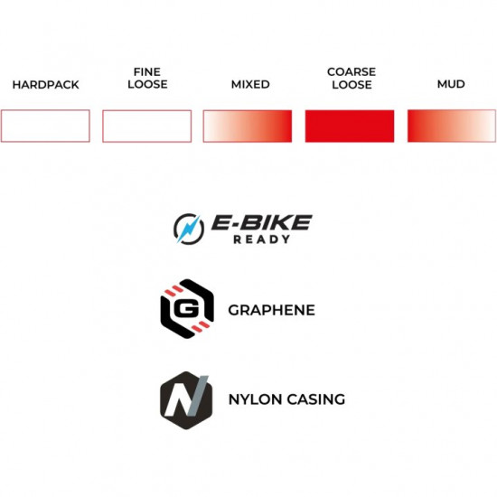 Покришка Vittoria Terreno T80 coarse 40-622, чорна
