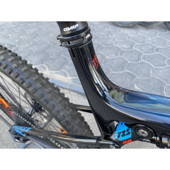 Велосипед KTM LYCAN ELITE 12 LTD 19"/48 carbon (ma-blue+red) Б/В