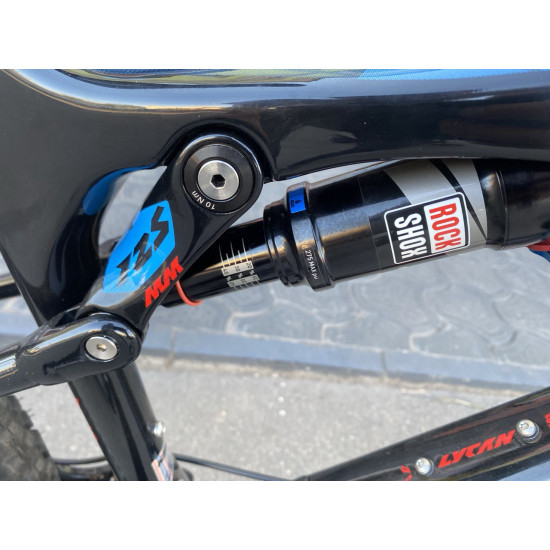 Велосипед KTM LYCAN ELITE 12 LTD 19"/48 carbon (ma-blue+red) Б/В