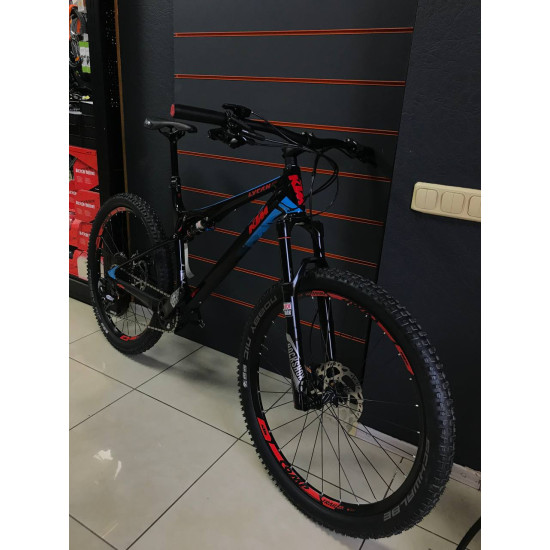 Велосипед KTM LYCAN ELITE 12 LTD 19"/48 carbon (ma-blue+red) Б/В
