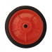 Колесо на тачку, пластик, червоний