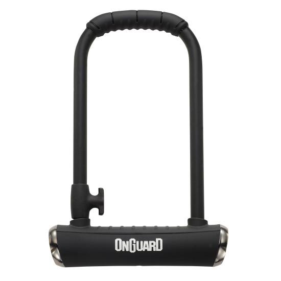 Замок U-подібний Onguard Pitbull STD розмір скоби 115 x 230мм, товщина 14мм, 4 ключа + 1 з підсвічуванням, чорний